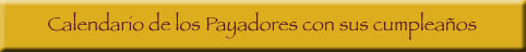 Ver calendario payadores